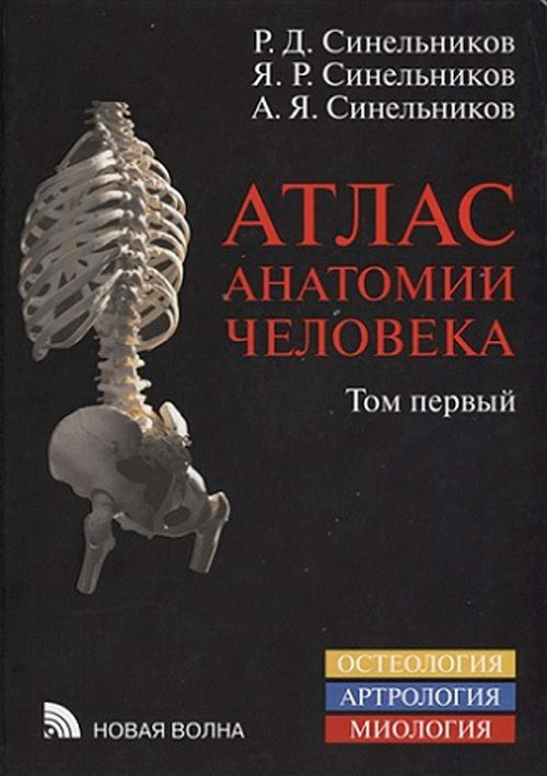 Атлас анатомии человека. В 4-х томах. Том 1