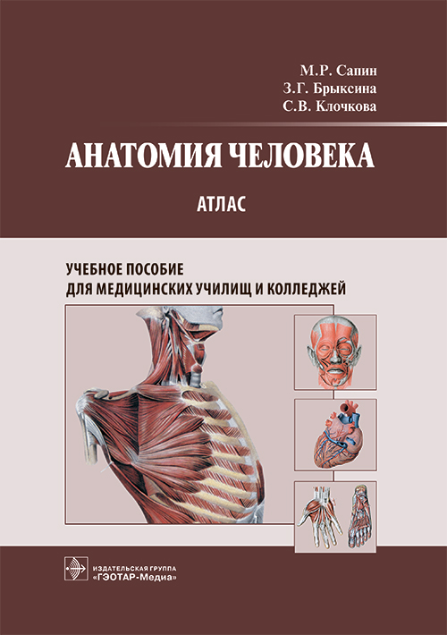 Анатомия человека. Атлас. Учебное пособие для медицинских училищ и колледжей